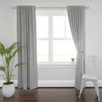 100% Polyester personnalisé imprimé conception Plymouth rideau panneau numérique Sublimation blanc rideau pour salon