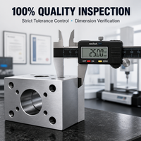 Pièces de rechange métalliques de précision en aluminium, acier inoxydable et laiton, usinées CNC, personnalisées OEM pour machines industrielles CNC M