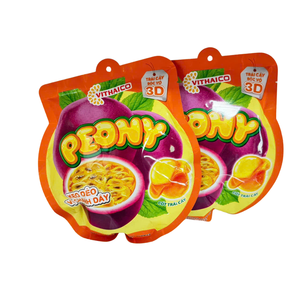 Peony Passion Fruit <b>Gummy</b> <b>Candy</b> 150g Soft Tropical Fruit Chews with Refreshing Juice Filled Center Premium Snack - Product Image 5