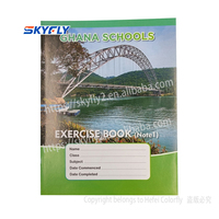 Carnets Scolaires A5 de Gros Ghana Agrafés Cahier d'Exercices et de Notes Fournisseur Impression Personnalisée pour Étudiant