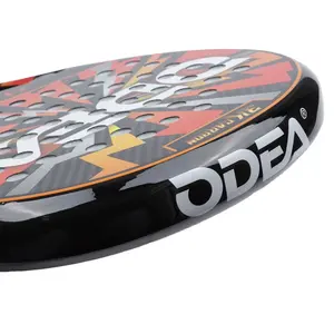 ODEA Raqueta De Tenis De <span class=keywords><strong>Padel</strong></span> Profesional 3K Carbon <span class=keywords><strong>Drop</strong></span> <span class=keywords><strong>Shot</strong></span> Equipo De Raqueta Deportiva Cara Suave Con Bolsa <span class=keywords><strong>Padel</strong></span> Raqueta De Tenis - Product Image 6