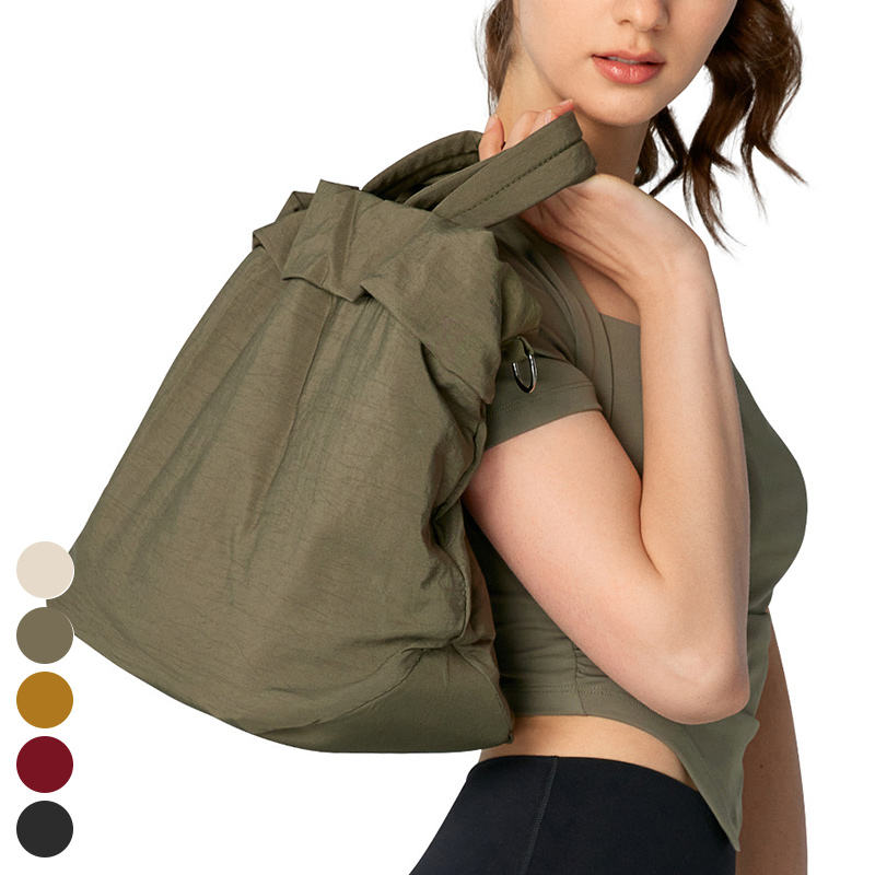 Fashion Nylon Lightweight Sports Bag Large Capacity Casual Outdoor Gym  Handheld Bags Yoga Shoulder Handbag Sports Tote Bag
