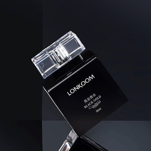 Perfume Original LONKOOM 24K Pure Black para Hombre 100ml - EDP Amaderado y Especiado Intenso |   Fragancia Masculina de Larga Duración |   Fábrica Who - Product Image 2