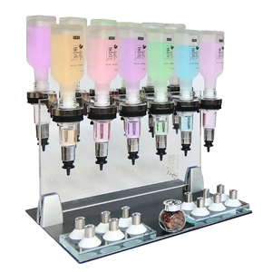 2023 New Design Cheap 12 Bottles Perfume Dispenser Bottle Filling Machine Perfume Bar