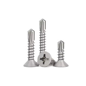 Stainless Steel Cross Head Countersunk Self Drilling Screw Flat Head Dovetail Metric Right Hand Phillips Grade 2 Passivated - Product Image 4