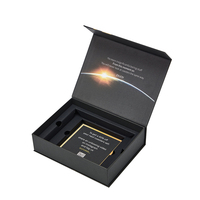 Boîte à livre magnétique personnalisée, emballage cadeau rigide de luxe, impression de logo personnalisée, boîte en carton premium pour la présentation des produits