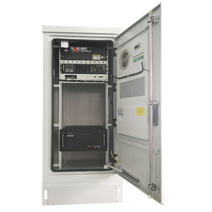 Armoire de communication extérieure YUQIU en acier laminé à froid double couche de 2 mm, conception à double porte avec contrôle par clé - Product Image 5