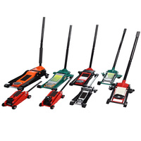 5T Car Floor Jack Doble bomba baja, función de caída lenta, para cambiar neumáticos, 5T Car Floor Jack