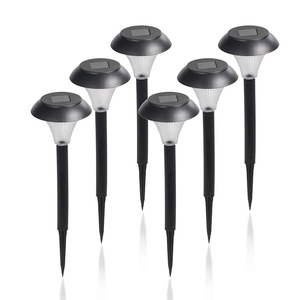 Lampe de jardin Hejia à fixation au sol, grande tête, LED extérieure, étanche, pour aménagement paysager de villa, cour et maison - Product Image 4