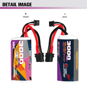 CODDAR 2S 3000mAh 7,4 V 10C XT60 Li-ion de iones de litio 21700 celda RC Paquete de batería para RC barco coches Drone Partsuadcopter - Product Image 5