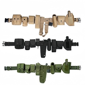 Cinturón Táctico de Alta Calidad y Resistencia con Liberación Rápida, Equipo de Defensa Personal, Bolsas Internas y Externas, Juego de Cinturones - Product Image 1
