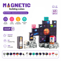 Bloques Magnéticos de Cohetes Espaciales, Juguete Educativo STEM de Construcción, Set de Construcción Aeroespacial, Distribuidor de Juguetes al por Mayor