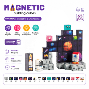 Blocs Magnétiques Fusée Spatiale DIY STEM Jouet Éducatif <span class=keywords><strong>de</strong></span> <span class=keywords><strong>Construction</strong></span> Ensemble <span class=keywords><strong>de</strong></span> <span class=keywords><strong>Construction</strong></span> Aérospatiale Distributeur <span class=keywords><strong>de</strong></span> Jouets en Gros - Product Image 3