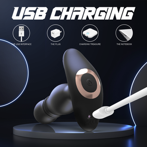 أداة تدليك وتوسيع شرجية S-Hande مع جهاز تحكم عن بعد، ألعاب استمناء ودفع شرجي للنساء والرجال - Product Image 3