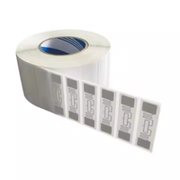 УФ-метка RFID 860-960 МГц, прозрачная, самоклеящаяся, для управления запасами, складом и книгами