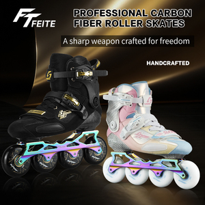 <span class=keywords><strong>Pattini</strong></span> in Linea <span class=keywords><strong>Professionali</strong></span> OEM in Fibra di Carbonio per Freestyle e Slalom, <span class=keywords><strong>Pattini</strong></span> da Competizione di Alta Gamma per Club, Adulti, Giovani e Bambini - Product Image 4