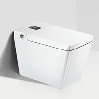 Capteur d'ouverture automatique autonettoyant Chasse d'eau Siphonique Cuvette de toilette automatique Plancher électronique Salle de bain Wc Toilette intelligente intelligente