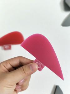 Knubster Center Keel Fin Pequeño Negro <span class=keywords><strong>SUP</strong></span> Surf Paddling Center Fin Fibra de vidrio 4 colores - Product Image 6