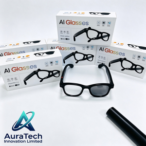 Nuevas Gafas Inteligentes AIMB G2 Pro 2026 con IA, Cámara de 8MP, Video HD 1080P, Traducción por IA, Minutas de Reuniones, Gafas de Sol UV, Asistente de Voz por IA - Product Image 1