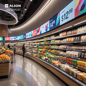 Pantalla LED de Video de Alta Definición para Interiores ALSON P2.6 a Todo Color para <span class=keywords><strong>Alquiler</strong></span>, Utilizada para Publicidad en Supermercados - Product Image 1