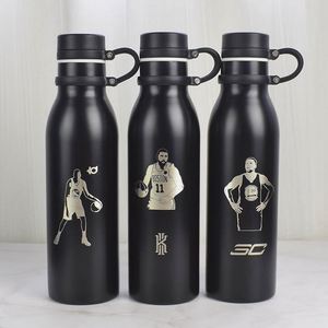 600ml Adult Sports Thermos Cup Portable Vacuum Outdoor Water <b>Bottle</b> - Product Image 3