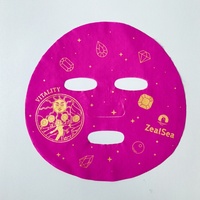 Bricolage Design Impression Animal Cartoon Masque Facial Feuille Matériau Non Tissé pour un Style Personnalisé