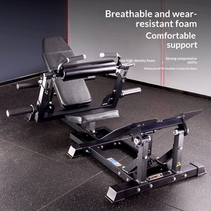 Appareil de musculation en acier pour fessiers et hanches, idéal pour les exercices de poussée de hanche, le renforcement du tronc et l'entraînement abdominal et lombaire - Product Image 5