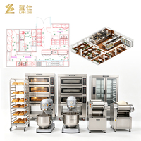 Système de cuisson professionnel intégré gaz/électricité pour boulangerie, équipement de cuisine en acier inoxydable pour boulangerie