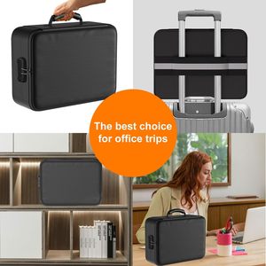 Yhx USA Kho Di Động Chống Thấm Nước Chống Cháy Tài Liệu Lưu Trữ Hộp Hộ chiếu Và Máy Tính Xách Tay Tổ Chức Cho Các Tài Liệu Quan Trọng - Product Image 3