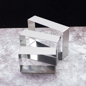 Molde Rectangular para Mousse, Aro para <span class=keywords><strong>Pastel</strong></span> de Acero Inoxidable Grueso, Molde para Panqueques, Molde para Hornear Pasteles de Varias Capas - Product Image 6