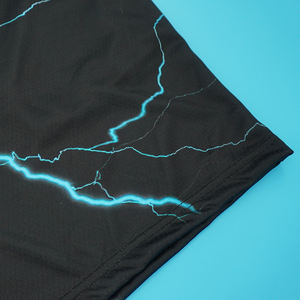 Short en maille double couche pour gymnastique basketball, short en maille graphique 100% polyester de haute qualité - Product Image 3