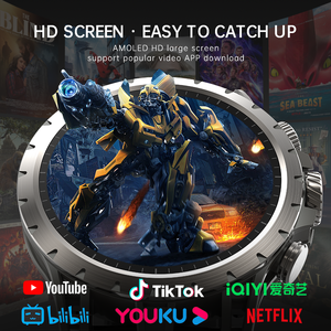 Ngoài Trời GPS 4G Tốt Nhất Thể Thao Thông Minh Đồng Hồ Cho Nam Giới Amoled Thẻ Sim <span class=keywords><strong>Wifi</strong></span> Android 2G + 16G HD Máy Ảnh Không Dây Cuộc Gọi Smartwatch - Product Image 6