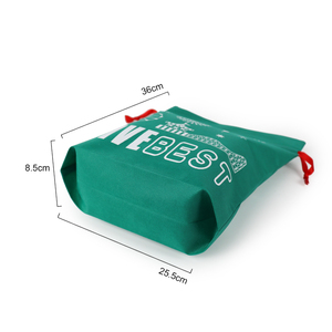 Wholesale High Quality Non-Woven Drawstring <strong>Bags</strong> Cartoon Pattern <strong>Christmas</strong> Gift From China Manufacturer - Product Image 4