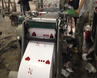 Machine de découpe d'étiquettes à plat en feuille d'estampage à chaud TXM-320 (avec stratification, poinçonnage, estampage à chaud)