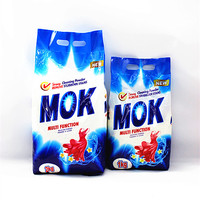 Détergent en poudre de haute qualité, marques MOK Factory, prix bas, vente en gros, 1 kg de poudre à lessiver