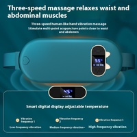 Ceinture de Massage chauffante électrique Rechargeable Portable essentielle pour les femmes période menstruelle réchauffement abdominal pour le soulagement de la taille