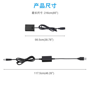 For Sony NP-FW50 USB Charging Cable <b>Battery</b> Pack Rechargeable Li-ion <b>Camera</b> Replacement - Product Image 5
