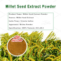 USA EU Entrepôt Extrait de plantes naturelles Panicum Miliaceum Poudre d'extrait de graines de millet Poudre d'extrait de graines