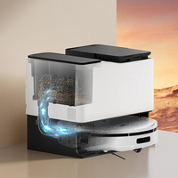 Robot de nettoyage automatique Smart Home Aspirateur sec et humide intelligent pour usage domestique avec fonction de nettoyage
