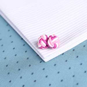 <span class=keywords><strong>Camisa</strong></span> de traje elástico de nuevo diseño con <span class=keywords><strong>gemelos</strong></span> de <span class=keywords><strong>nudo</strong></span> de seda de tres colores - Product Image 5