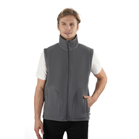 Gilet d'hiver en polaire personnalisé KAILAIBEN pour homme, veste sans manches courte avec logo personnalisé, taille plus