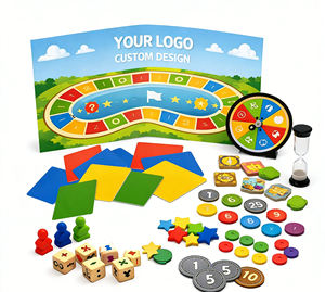 Fournisseur professionnel d'usine OEM de jeux de société, conception personnalisée, protection de l'environnement, jeu de cartes interactif en papier. - Product Image 1