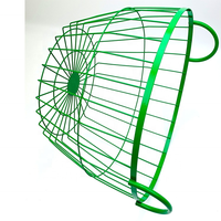 Panier en métal maillé en fil de fer Panier de rangement pour articles divers Panier à linge Organisateur de vêtements souillés avec poignées