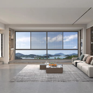Ventanas Corredizas <span class=keywords><strong>de</strong></span> Aluminio con Doble Acristalamiento y Aislamiento Acústico, Diseño Moderno, <span class=keywords><strong>Venta</strong></span> Directa <span class=keywords><strong>de</strong></span> Fábrica, Personalizadas, <span class=keywords><strong>para</strong></span> Balcón - Product Image 2
