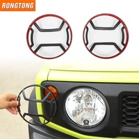 Couvercle de phare en fer Offre Spéciale couvercle de phare avant décoration de phare pour Suzuki Jimny 2019 +