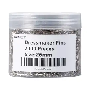 Dressmakers Pins Needle Craft DIY Sewing Jewelry Making Head Pins 26mm Dressmaker Stainless Steel Office