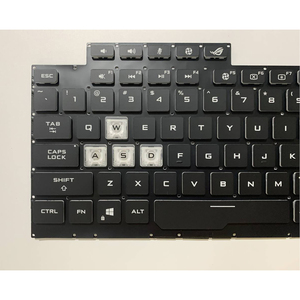 Clavier d'ordinateur portable, disposition américaine, pour <span class=keywords><strong>ASUS</strong></span> ROG G731 <span class=keywords><strong>G731GT</strong></span> G731GV G731GU G731GW G732L G732G, clavier coloré - Product Image 2