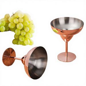 Copa de Martini Reutilizable de Acero Inoxidable de 12 oz, Diseño Clásico, para Bar, Hogar, Bodas, Fiestas, Vino, Margarita - Product Image 3