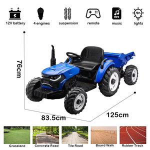 Auto de Juguete a Batería para Niños, Material Plástico, 4 Ruedas, Edades 2-6 - Product Image 2