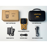 Outil de lecture et de suppression automatique des codes DTC Vapon VP360, outil de diagnostic professionnel OBD2, outil de correction du compteur kilométrique OBD II, outil de programmation pour voiture OBD